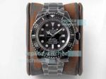 ROF Factory Replica Rolex Blaken Deepsea Sea-Dweller 44MM Watch